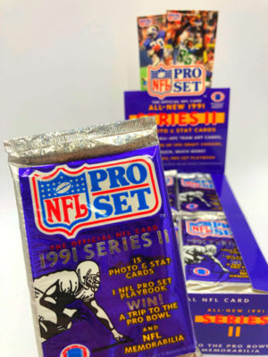 1991 NFL Pro Set – The Official NFL Card, Wax Pack