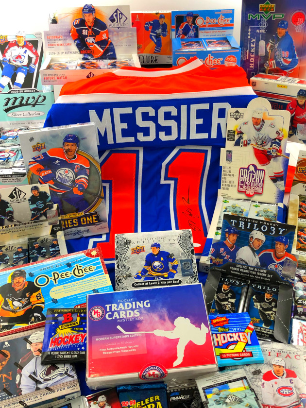 NHL Eishockey Trading Cards Mystery Box “Modern Superstars Edition 2026” (10 unopened packs)