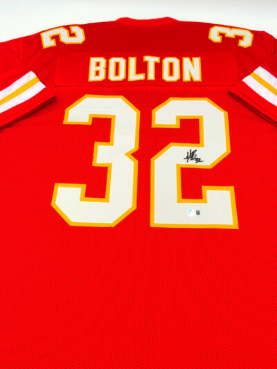 NICK BOLTON (Kansas City Chiefs) signiertes Trikot, Custom Pro Style Jersey Home