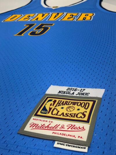 NIKOLA JOKIC (Denver Nuggets)</br>Mitchell & Ness NBA HWC Swingman</br>(2016-17 Break Out Year Away) – Bild 7