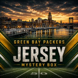 Football Trikot Mystery Box: Green Bay Packers City Tribute Series (Packers Special Insert Chance!)