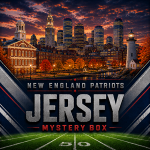 Football Trikot Mystery Box: New England Patriots City Tribute Series (Pats Special Insert Chance!)