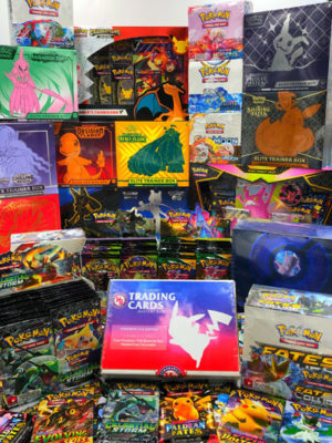 Gaming Trading Cards Mystery Box</br>“Pokémon TCG Edition” (10 unopened packs)