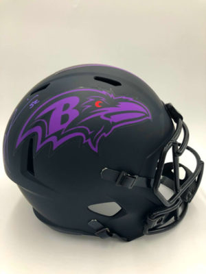 RAY LEWIS (Baltimore Ravens)</br>casque NFL signé, Full Size,</br>Eclipse