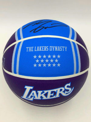 SHAQUILLE O’NEAL (Los Angeles Lakers) basket signé, Lakers City Edition