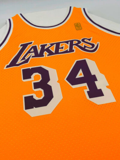 SHAQUILLE O'NEAL (Los Angeles Lakers)</br>Maglia Mitchell & Ness</br>NBA HWC Swingman Home - immagine 5