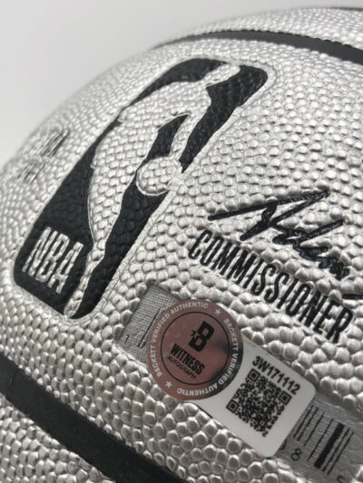 SHAWN KEMP (Seattle SuperSonics)</br>signierter Basketball</br>Platinum Edition – Bild 4