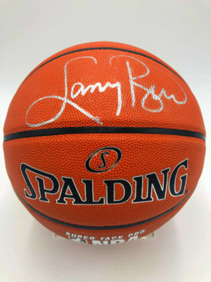 LARRY BIRD (Boston Celtics) signierter Basketball, Super Tack Pro