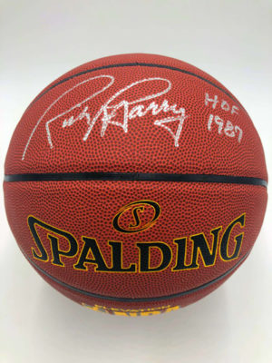 RICK BARRY (Golden State Warriors) signierter Basketball, Elevation Pro