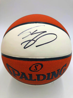 SHAQUILLE O’NEAL (Los Angeles Lakers) signierter Basketball, White Panel