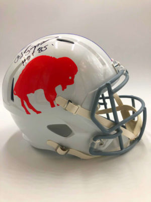 O.J. SIMPSON (Buffalo Bills)</br>signed NFL helmet, full size,</br>Throwback