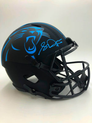 SAM DARNOLD (Carolina Panthers)</br>signed football helmet, full size,</br>Eclipse
