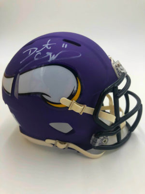 DAUNTE CULPEPPER (Minnesota Vikings) mini casque NFL signé, Speed Helmet