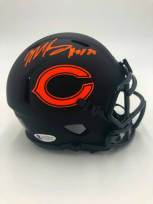 MIKE SINGLETARY (Chicago Bears) signierter NFL Mini Helm, Eclipse