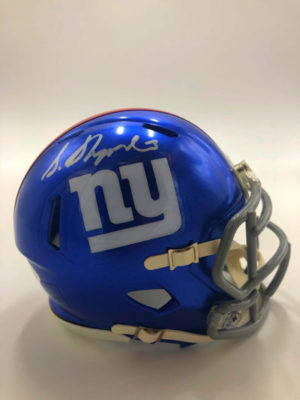 STERLING SHEPARD (New York Giants) mini casque NFL signé, Speed Helmet