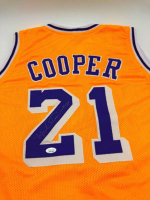 MICHAEL COOPER (Los Angeles Lakers)</br>signed jersey</br>Custom Jersey