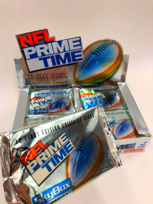 1992 Skybox NFL Prime Time First Edition Collector Cards, Wax Pack