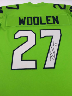 TARIQ WOOLEN (Seattle Seahawks)</br>signiertes Trikot,</br>Custom Pro Style Jersey