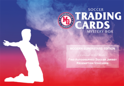 UEFA Fußball Trading Cards Mystery Box “Modern Superstars Edition” (10 unopened packs)