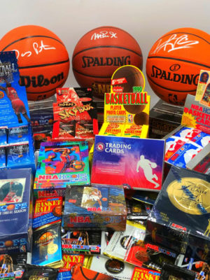 NBA Trading Cards Mystery Box</br>“Old School Edition”</br>(10 paquets non ouverts)