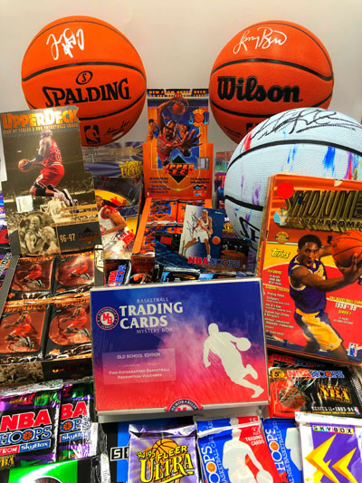 NBA Trading Cards Mystery Box“Old School Edition” ALTERNATE EDITION(10  unopened packs) - Sport Memorabilia: signierte Fanartikel und Autogramme  eurer Stars
