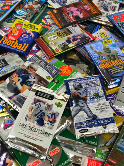 NFL Trading Cards Pocket Pack</br>“Black Edition 2024-25”</br>(5 unopened packs) – Bild 3