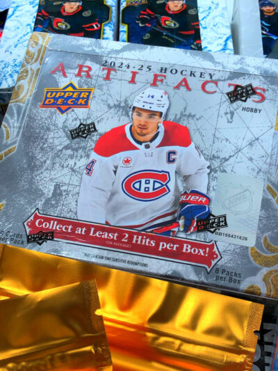 NHL Trading Cards Pocket Pack</br>“Gold Edition 2024-25”</br>(5 unopened packs) - immagine 4