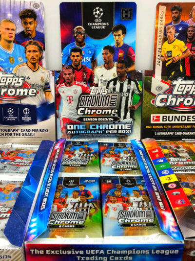 UEFA Fußball Trading Cards Pocket Pack</br>“Gold Edition 2024-25”</br>(5 unopened packs) – Bild 4