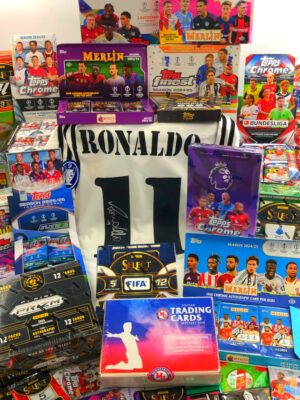 UEFA football Trading Cards Mystery Box</br>“Modern Superstars Edition 2026”</br>(10 unopened packs)