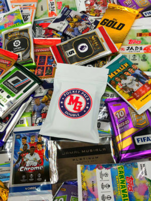 UEFA Fußball Trading Cards Pocket Pack “Double”</br>(2 unopened packs)