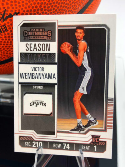 VICTOR WEMBANYAMA</br>Basketball Showcase (San Antonio Spurs)</br>signierter Basketball, Wilson Authentic – Bild 5
