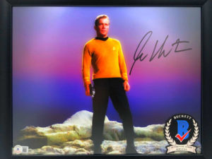 Fotografia autografata di WILLIAM SHATNER (Star Trek: The Original Series)